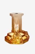 Kosta Boda - Lysestage Rocky Barouqe 17,5Cm - Gul - Lysestager & lante...