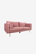 Venture Home - Sofa Boel, 3-pers. - Rosa - 3-pers. sofaer - - Homeroom