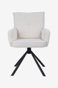 Loft24 - Les Choux Les Choux D.Chair 2pk Fløjl - Hvid - Stole - - Home...