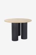 Loft24 - Mandan Mandan D. Borddiameter 110 cm Mdf - Brun - Spiseborde ...