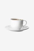 Rosendahl - Soft Kaffekop med underkop GC, 28 cl - Hvid - Kopper & kru...