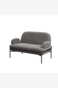 Hanah Home - Sofa med 2 sæder Aster - Grå - 2-pers. sofaer - - Homeroo...