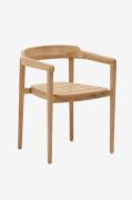 Kave Home - Spisebordsstol - icaro 2-pak - Brun - Stole - - Homeroom