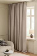 &Home - Mørklægningsgardin Linnie Wide 1-pak - Beige - Mørklægningsgar...