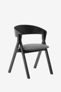 Kave Home - Spisebordsstol - godia 2-pak - Sort - Stole - - Homeroom
