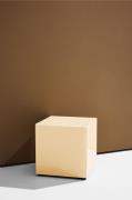 Pastill - Pop kube i farvet glas 35x35 cm - Beige - Småborde - - Homer...