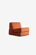 Hanah Home - 1-sædet sovesofa Origami - Orange - Lænestole - - Homeroo...