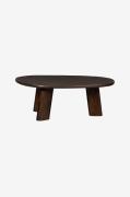 WOOOD - Sofabord Roundly - Brun - Sofaborde - - Homeroom