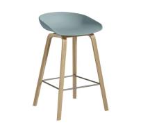 HAY About a Stool (AAS 32) - Eg - Dusty Blue - Eg Vandbaseret Lak / 64...