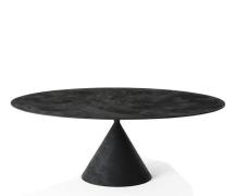 Desalto Clay Bord - Stone Finish - Oval 200x120cm. - D64 TUFO STONE