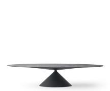 Desalto Maxi Clay Bord - Stone Finish - Oval - 300x140 cm. - D64