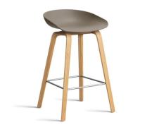 HAY About a Stool (AAS 32) Eg Matlak - Stål Hviler - H:65cm - Khaki