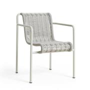 HAY Palissade Cord Dining Armchair - Sky Grey