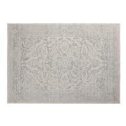 Nora tæppe - 155x230 - blue/cream