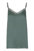 CRÉTON Annie silke top (MOSS GREEN, M)