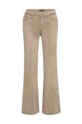 CRÉTON CRVolume wideleg jeans (GRÅ BRUN 27 IN)