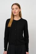 CRÉTON CRLezly o-neck cardigan (SORT L)