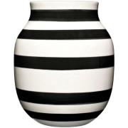 Kähler Omaggio vase sort 20 cm.