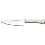 Wüsthof Classic Ikon kokkekniv 16 cm., hvid