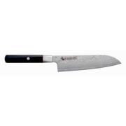 Zanmai Splash Hybrid Damaskus Santoku 18 cm.