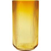 Lyngby Porcelæn Lyngbyvasen 38 cm, glas - amber