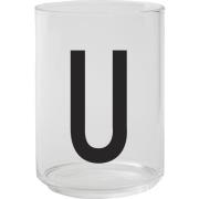 Design Letters Personligt drikkeglas, U