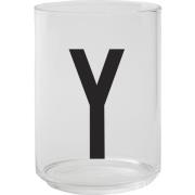 Design Letters Personligt drikkeglas, Y