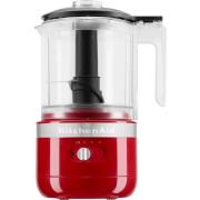 KitchenAid 5KFCB519EER Ledningsfri mini foodprocessor, rød