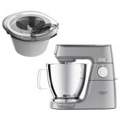 Kenwood KVL85.004SI køkkenmaskine + KAX71.00WH ismaskine