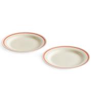 HAY Sobremesa tallerken 18,5 cm, 2-pack, rød