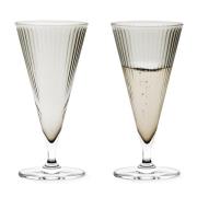 Rosendahl Grand Cru Nouveau champagneglas smoke, 2 stk.