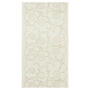 Marimekko Piirto Unikko Dug 250 x 140 cm, linned/guld