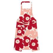 Marimekko Pieni Unikko Forklæde, cherry rose