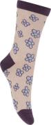 Melton Blossom Socks Str 27/30 - Alt Rosa Strømper Bomuld hos Magasin