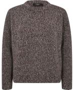 Weekend Max Mara Moxa Kvinde Dark Bown Sweaters Str M - hos Magasin