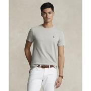 Polo Ralph Lauren Custom Slim Fit Cotton Tshirt Mand New Grey Heather ...