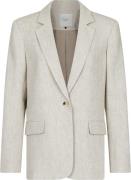 Neo Noir Jarmon Ramie Blazer Kvinde Natural Blazere Str 40 - hos Magas...