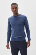 Matinique Margrate Merino Mand Vintage Blue Sweaters Str XXXL Merino -...