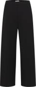 InWear Gincetteiw Pants Kvinde Black Bukser Med Lige Ben Relaxed Fit S...