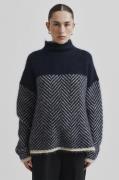 Second Female Herrin Mohair Blend Knit Tneck Kvinde Vulcan Sweaters St...