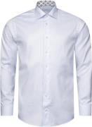 ETON Slim Fit Light Blue Cotton & Tencel Lyocell Shirt Mand Lyseblå La...