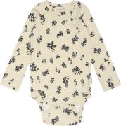 PETIT PIAO Body L/S Printed Str 80 cm - Elderberry Aop Langærmede Bodi...