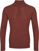 Sand 5471 Pre Ibro Mand Burnt Orange Sweaters Str M - hos Magasin