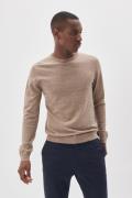 Matinique Margrate Mand Khaki Melange Sweaters Str L - Merino Uld hos ...