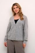 Culture Cucacheia Cardigan Kvinde Light Grey Melange Cardigans Str L -...