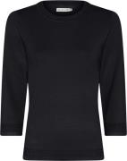 Micha BB Jumper_ BB Viscose Knit Kvinde Navy Sweaters Str L - hos Maga...