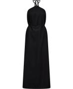 BASERANGE Ligo Dress Kvinde Black Maxi Kjoler Str L - hos Magasin