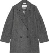 Marc O’Polo Herringbone Wool Caban Jacket, Doub Kvinde Multi / Black O...