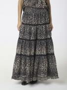 Neo Noir Felicia Leo Voile Skirt Kvinde Leopard Maxi Nederdele Str 40 ...