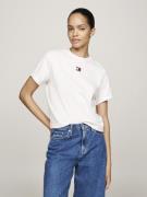 Tommy Hilfiger TJW BXY Badge TEE EXT Kvinde Ancient White Kortærmede T...